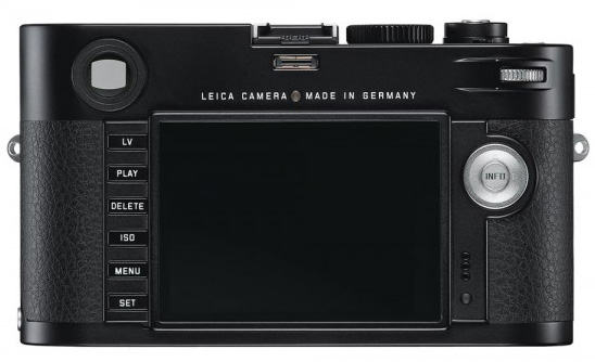 Leica M de volta A nova Leica M
