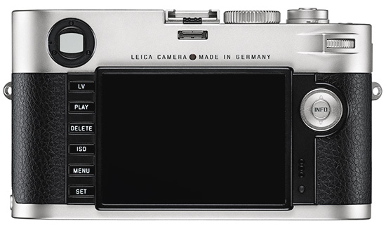 Leica M prata de volta A nova Leica M