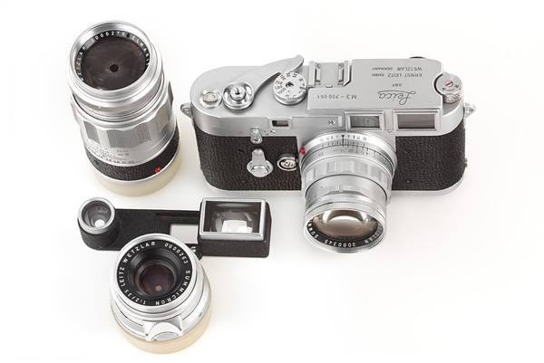 Leica M3 chrome Double Stroke 'Leica-Technik' outfit