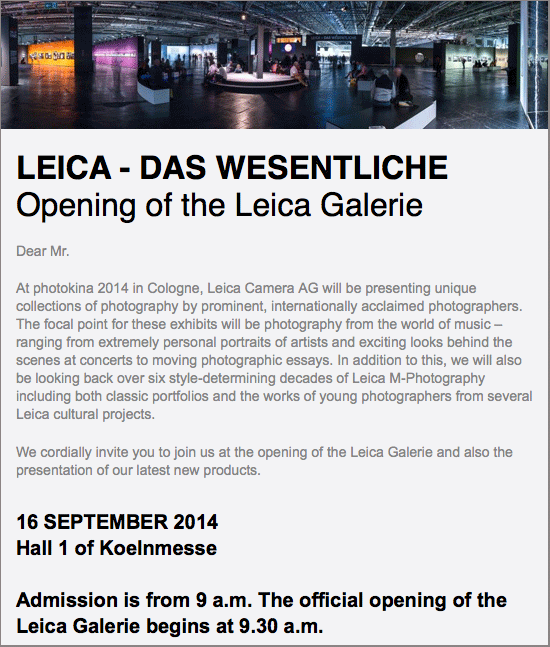 Leica-Das-Wesentliche-event-at-Photokina