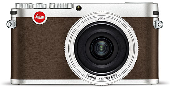 Leica-X-camera-silver-front