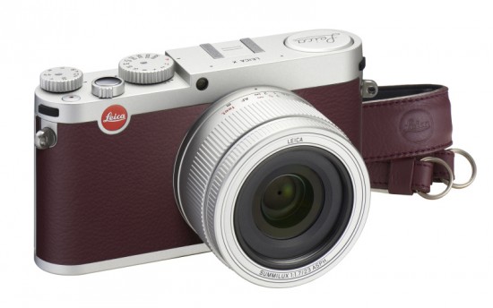 Leica X Maroon limited edition camera