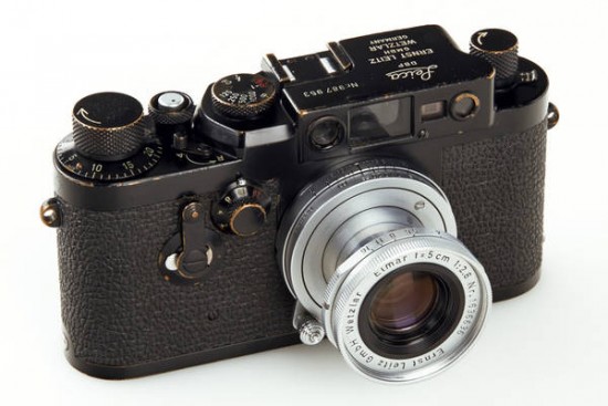 Leica IIIg black 'Swedish Military'