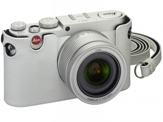 Leica X white limited edition camera set