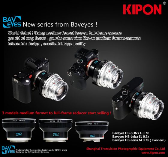 Kipon-medium-format-lens-adapters-for-Leica-SL-and-M-cameras