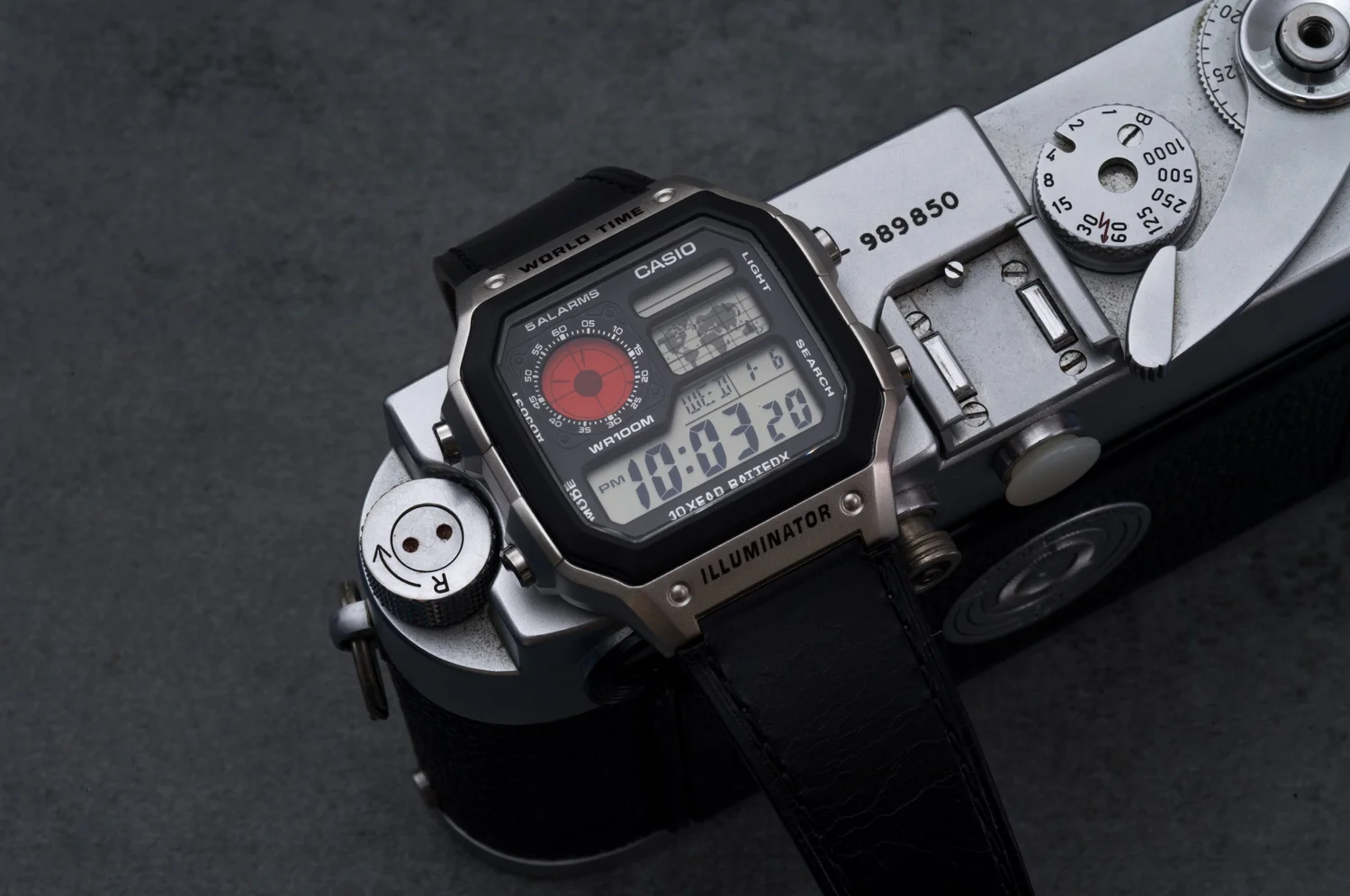 The custom Casio M-Edition watch inspired by Leica M cameras is now in stock
