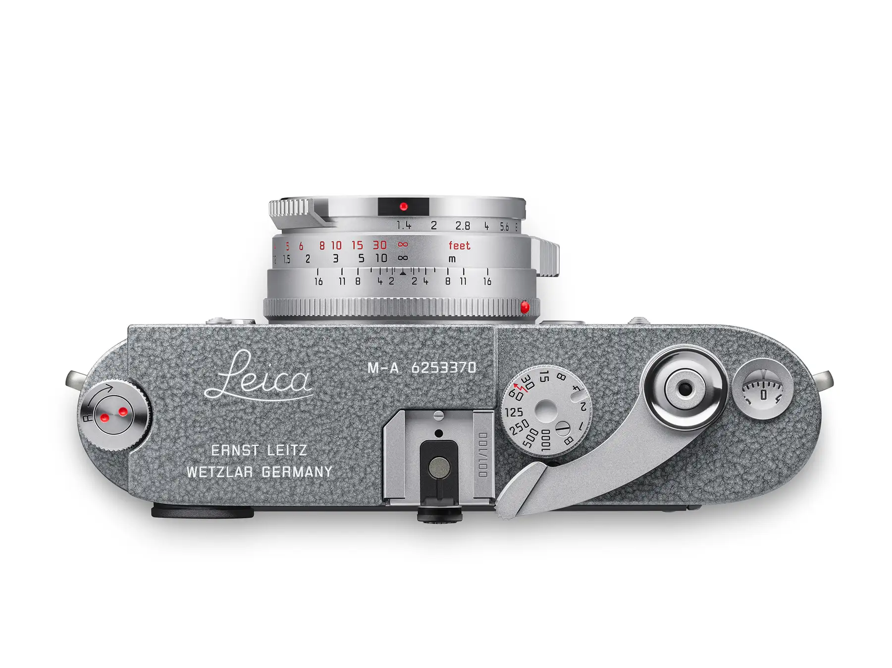Leica announced a new M-A Hammertone limited edition camera for the Ginza Store 20th anniversary