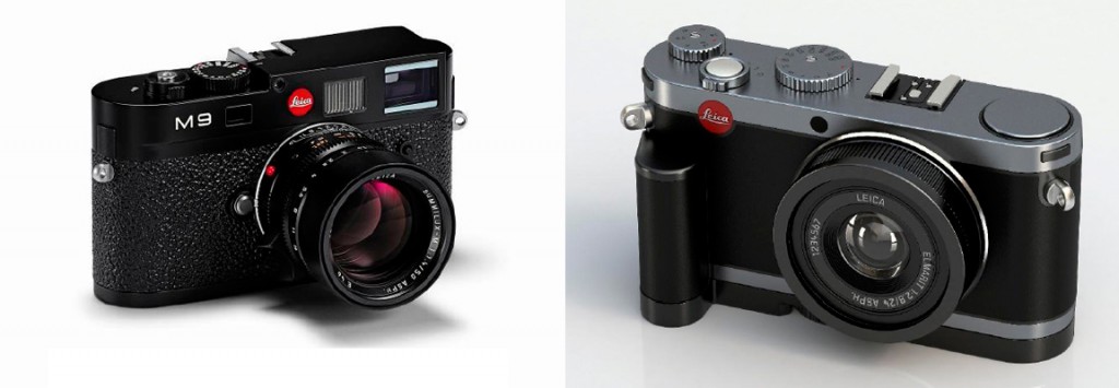 Leica M9 & Leica X1 (click for larger view)