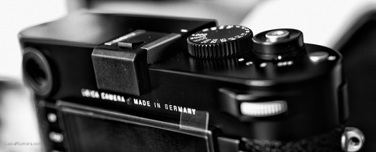 Leica M type 240 digital rangefinder