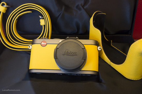 Leica X2 yellow