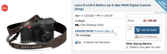 Leica-D-LUX-6-Edition-by-G-Star-RAW-in-stock