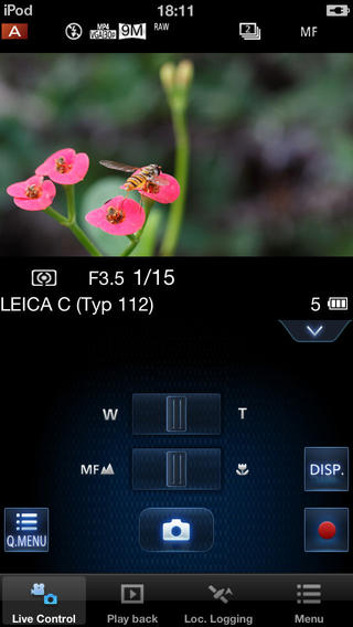 Leica C Image Shuttle app