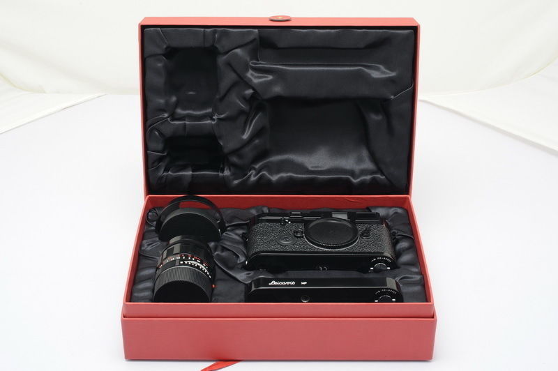 Leica MP3 MP-3 Black Paint LHSA Special Edition Set