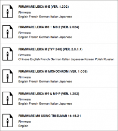 Leica-firmware-updates