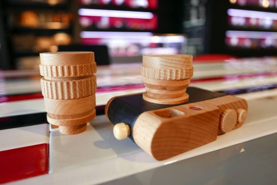 Handmade wooden Leica camera 2