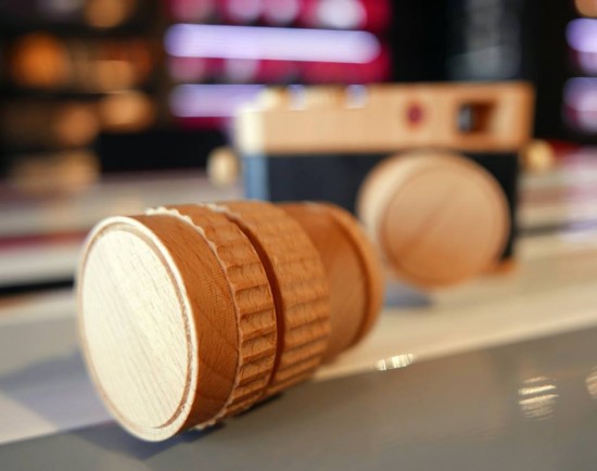 Handmade wooden Leica camera 3