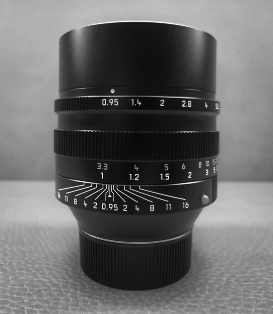 Leica Noctilux M 50mm f-1.4 lens