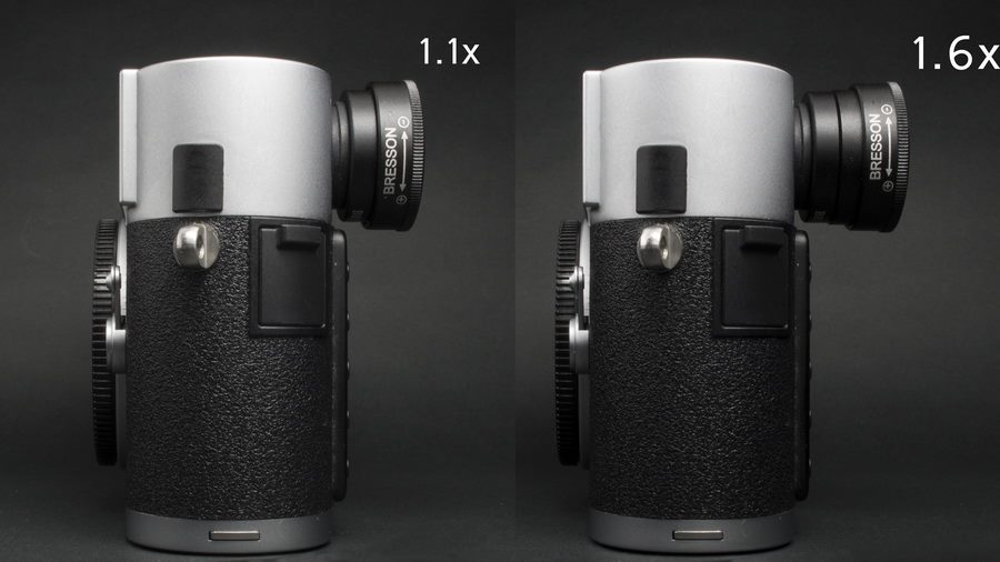 New MGR Production zoomable viewfinder magnifier for Leica M cameras