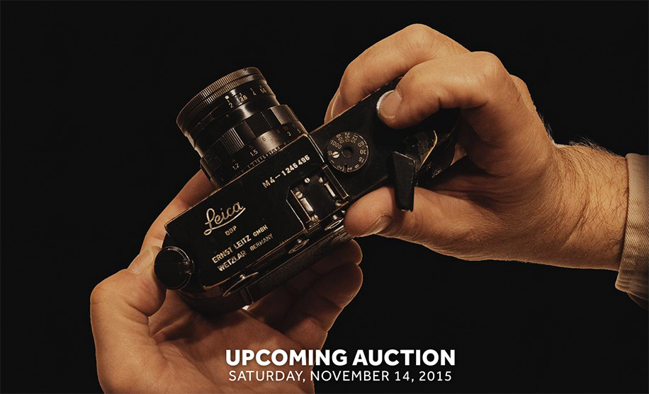 The Fall 2015 Tamarkin Rare Camera Auction will take place on November ...
