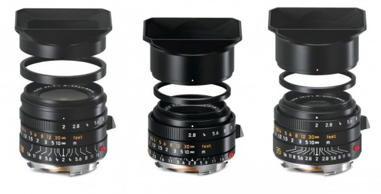 Leica introduces new generation of classic Leica M lenses with improved performance