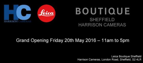 Leica Boutique Sheffield opening