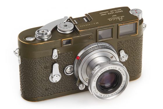 Leica-M3-olive-camera