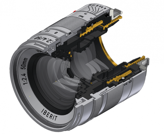 HandeVision Iberit 50mm f:2.4 lens for Leica M