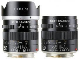 HandeVision Iberit 50mm f:2.4 lens for Leica M mount black