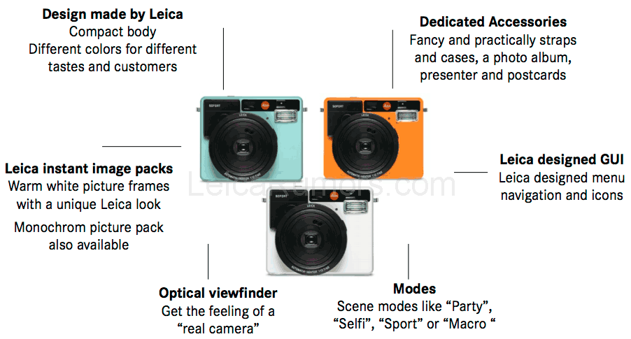 The new Leica Sofort instant camera will be announced on September