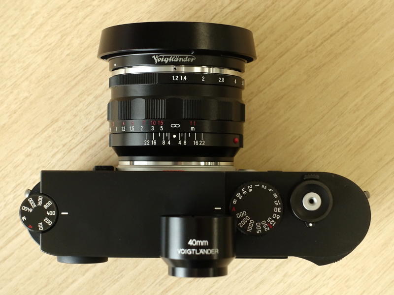 Voigtlander NOKTON 40mm f/1.2 Aspherical VM lens for Leica M-mount 