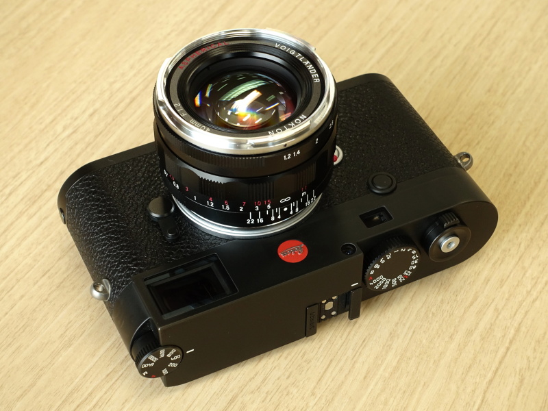 Voigtlander NOKTON 40mm f/1.2 Aspherical VM lens for Leica M-mount 