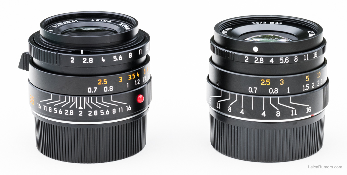 Bende gevolgtrekking Trekker 7Artisans 35mm f/2 lens review (comparison with the Leica Summicron-M 35mm  f/2 ASPH) - Leica Rumors