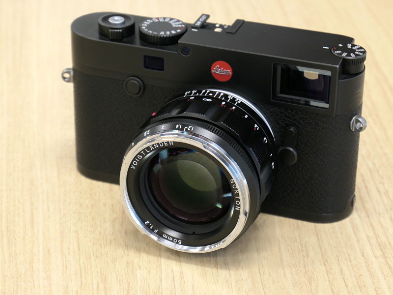 New Voigtlander NOKTON 50mm f/1.2 Aspherical VM lens for Leica M ...