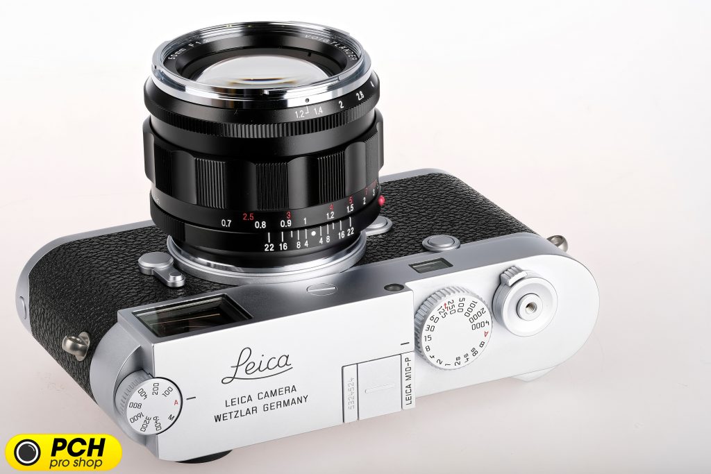 Voigtlander Nokton 50mm f/1.2 Aspherical VM lens on a Leica M10-P