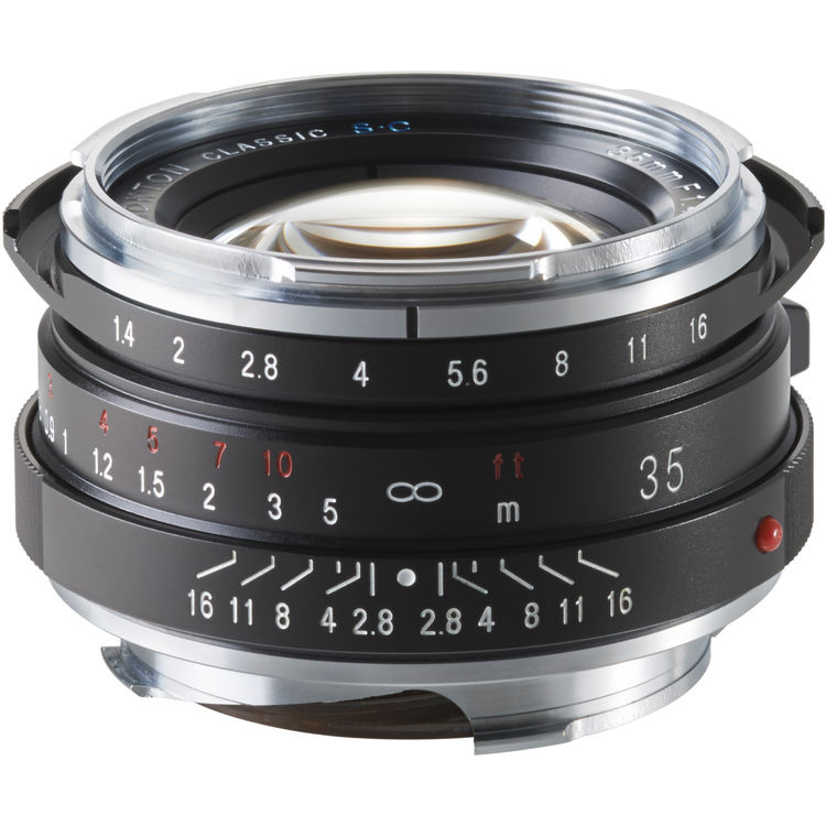 New Voigtlander Nokton Classic 35mm f/1.4 II SC VM lens (Leica M 