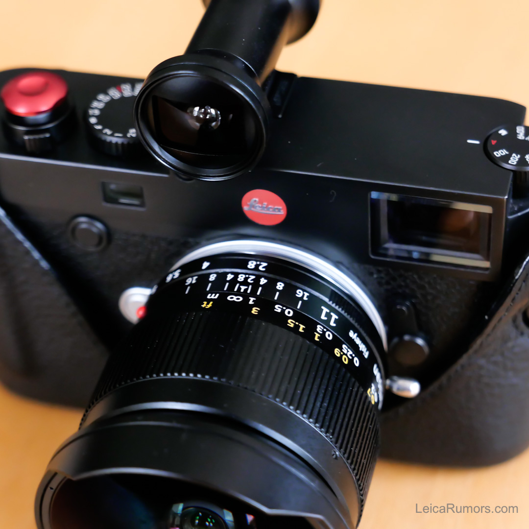 TTArtisan 11mm F2.8 Fisheye Camera Lens Compatible with Leica M-Mount Cameras Like Leica M-M M240 M3 M6 M7 M8 M9 M9p M10 