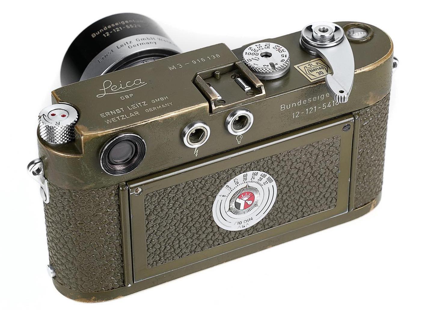 vintage camera Leica D.R.P camera Leitz Elmar lens 1:3.5 Limited Edition 