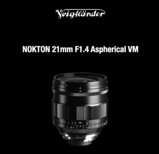 The new Voigtlander Nokton 21mm f/1.4 Aspherical VM lens for Leica 