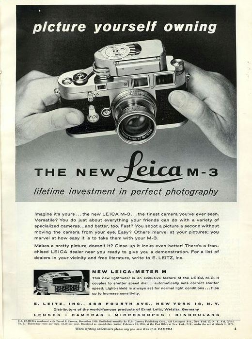 Leica Lot 4 Vintage Leica Appareil Photo Brochure Manuels 