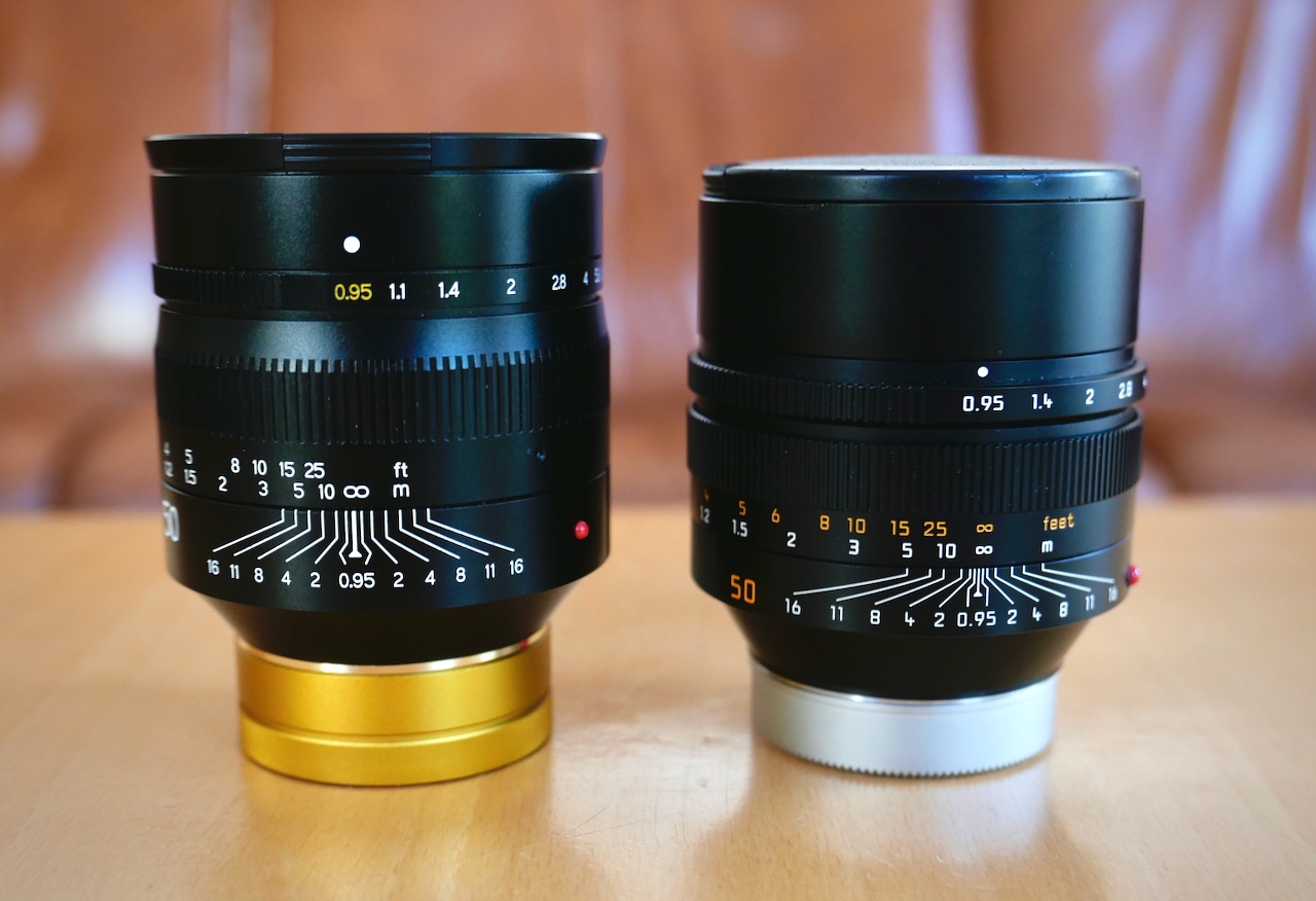 TTartisan 50mm f/0.95 vs. Leica Noctilux 50mm f/0.95 Leica M-mount