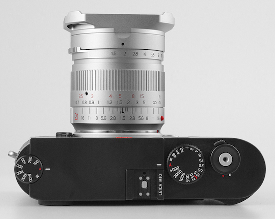 TTArtisan 21mm F1.5 Full Fame Wide Angle Lens for Leica M-Mount Cameras Like M2 M3 M4 M9 M10 Silver 