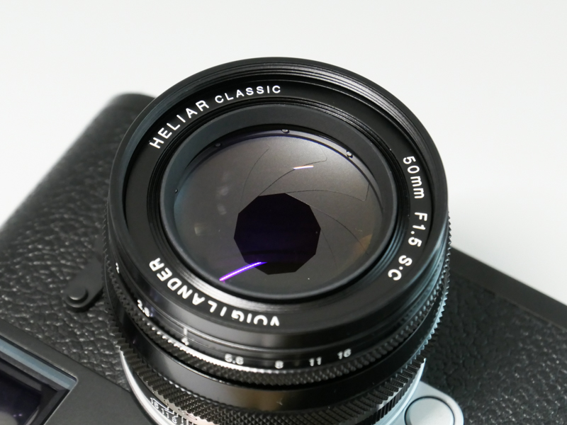 今季一番 voightlander Voigtlander Heliar classic 50mm F1.5 Lens