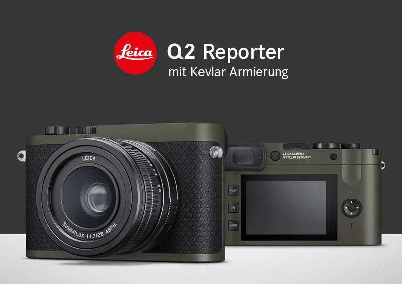 Officially released: Leica Q2 Reporter camera with Kevlar armoring 