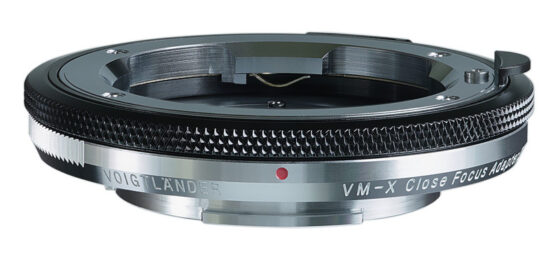 Cosina will release a new Voigtlander VM-X II close focusing adapter (Leica M lens to Fuji X camera) in February 2022