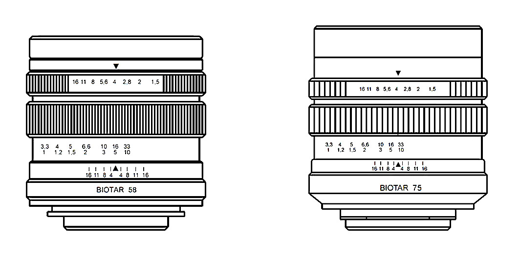 Coming soon: Meyer Optik Görlitz Biotar 58 f/1.5 II and Biotar 75