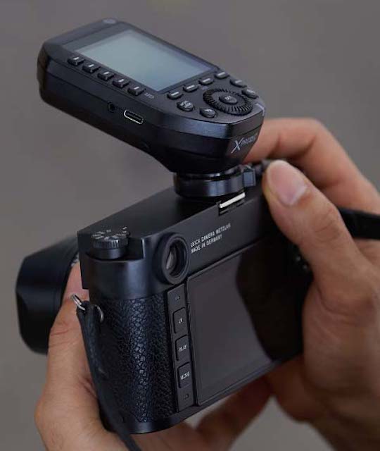 Just announced new Godox XProIIL TTL wireless flash trigger for Leica