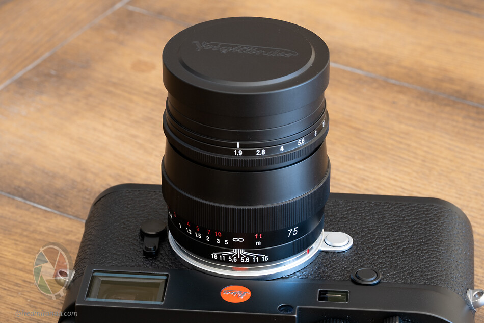 Voigtlander ULTRON 75mm f/1.9 SC/MC VM lens review at FredMiranda 