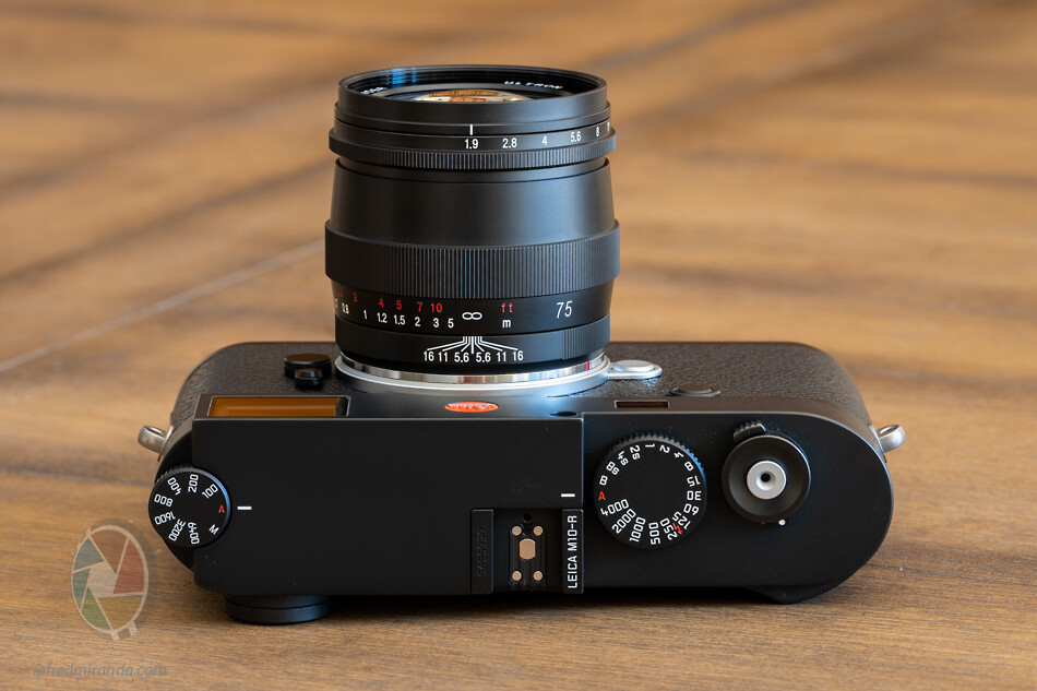 Voigtlander ULTRON 75mm f/1.9 SC/MC VM lens review at FredMiranda 