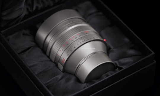 Leica is rumored to announce a new Noctilux-M 50mm f/0.95 ASPH "Titan" limited edition lens - here is the first leaked picture - Leica Rumors