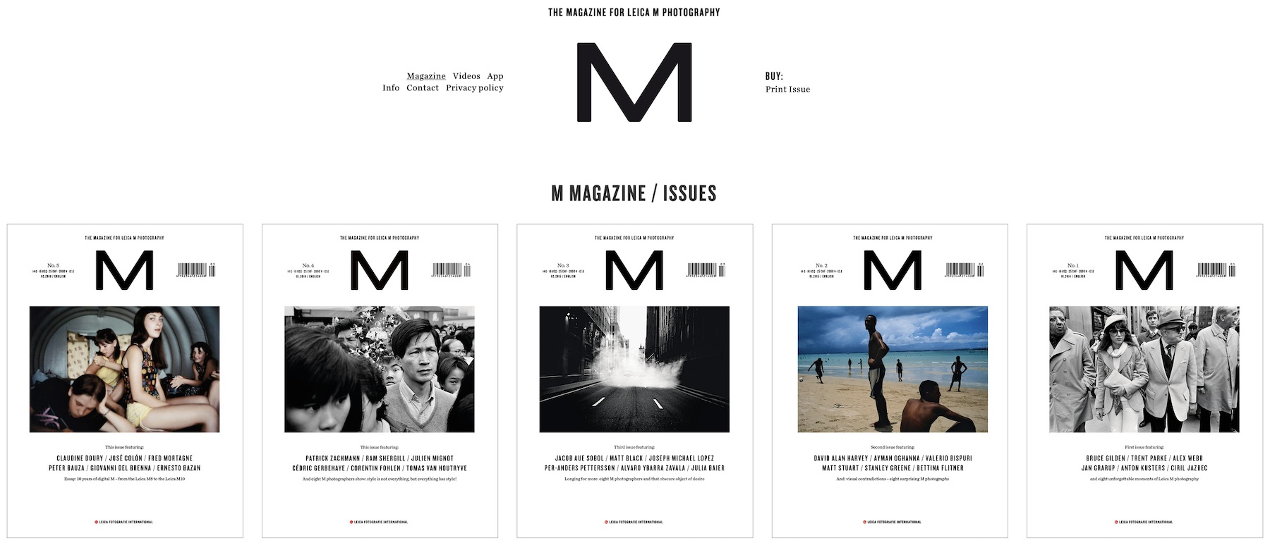 Leica M-Magazine now available for free